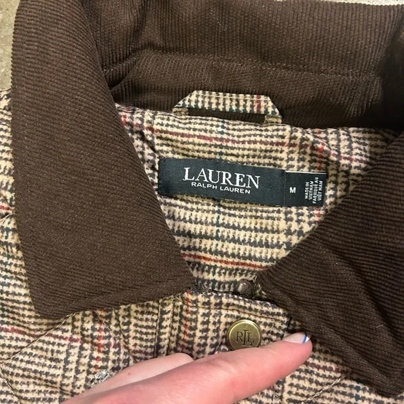 NWT Ralph Lauren Heritage Plaid Quilted Vest Size Medium - Picture 3 of 5